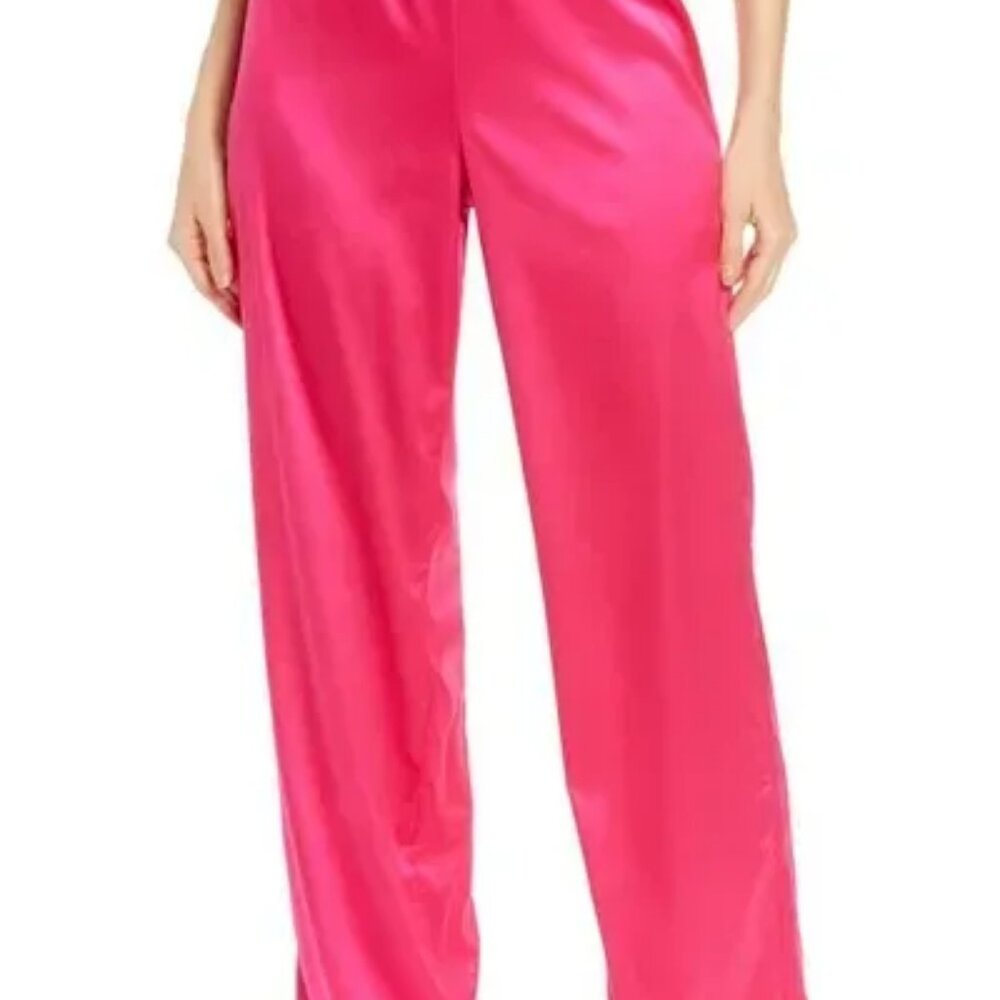 NWT SKIMS RASPBERRY SILK PANTS | SIZE 3X | MSRP $130| limited edition
